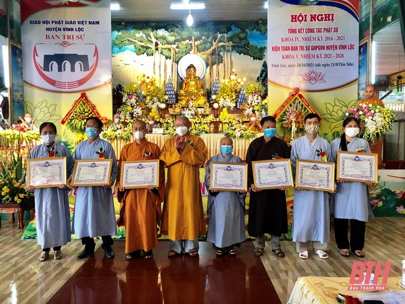 Tổng kết công tác Phật sự huyện Vĩnh Lộc khóa IV