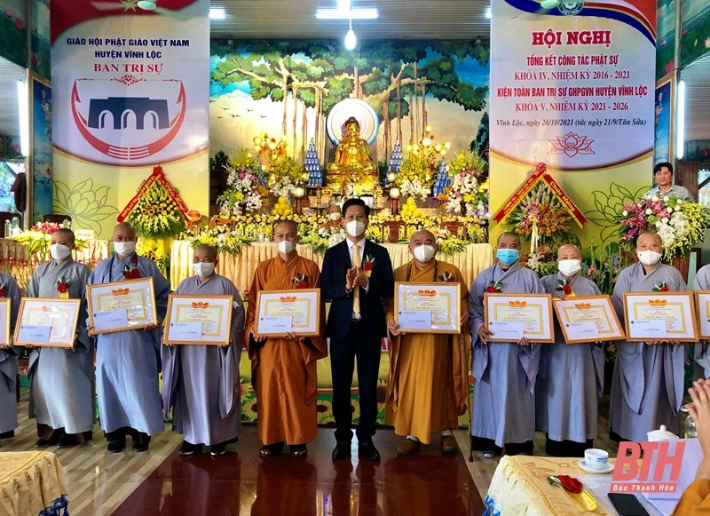 Tổng kết công tác Phật sự huyện Vĩnh Lộc khóa IV