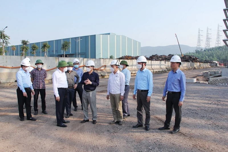 Tháo gỡ khó khăn, đẩy nhanh tiến độ các dự án trên địa bàn Khu kinh tế Nghi Sơn