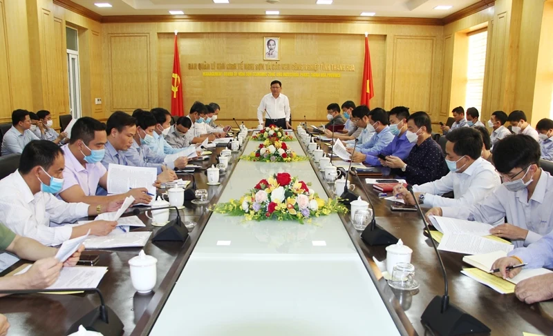 Tháo gỡ khó khăn, đẩy nhanh tiến độ các dự án trên địa bàn Khu kinh tế Nghi Sơn