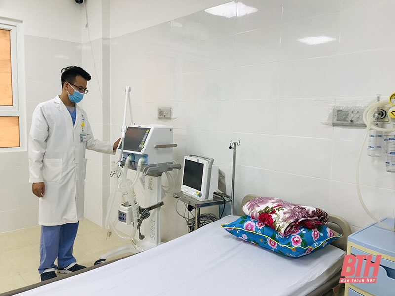 Hỗ trợ Bệnh viện Đa khoa Bỉm Sơn thu dung, điều trị bệnh nhân COVID-19