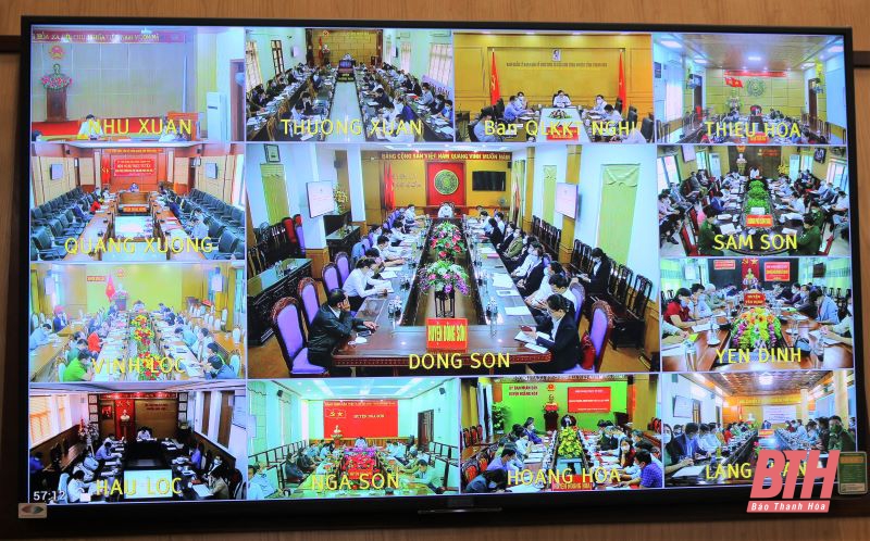 UBND tỉnh tổ chức hội nghị trực tuyến triển khai một số luật mới