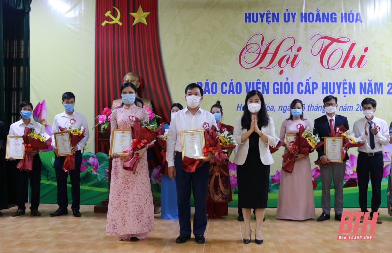 Huyện Hoằng Hóa tổ chức Hội thi báo cáo viên giỏi cấp huyện năm 2021