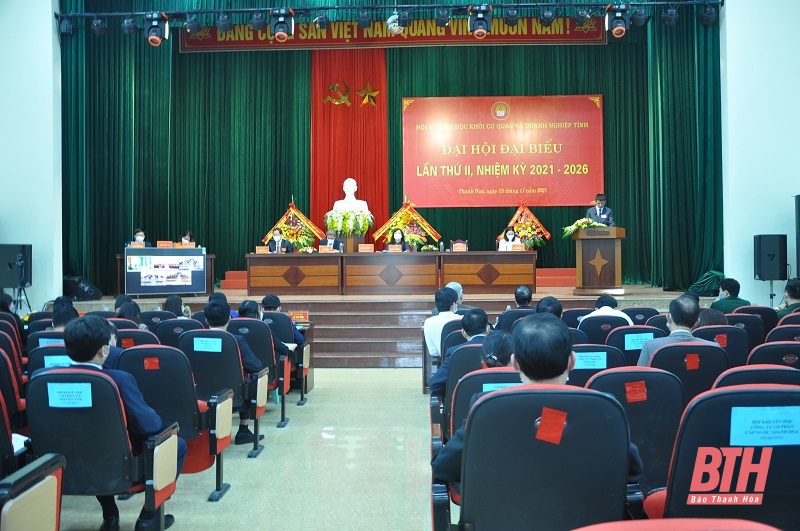 Đại hội đại biểu Hội Khuyến học Khối cơ quan và doanh nghiệp tỉnh Thanh Hóa lần thứ II