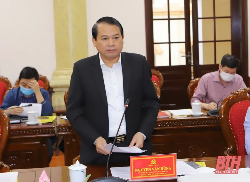 Đoàn khảo sát của Ban Chỉ đạo Trung ương làm việc với tỉnh Thanh Hóa về thực hiện quản lý biên chế