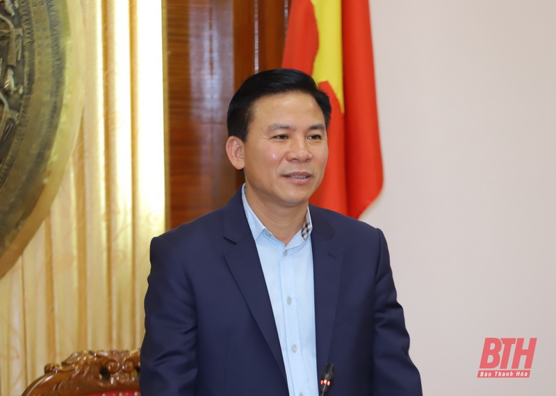 Đoàn khảo sát của Ban Chỉ đạo Trung ương làm việc với tỉnh Thanh Hóa về thực hiện quản lý biên chế