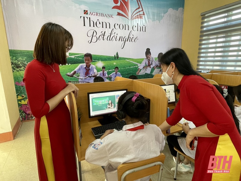 “Thêm con chữ, bớt đói nghèo” cho học sinh huyện Như Thanh