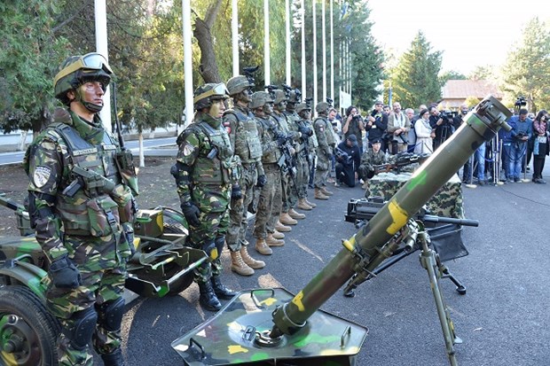 Chính phủ Ukraine phê chuẩn thỏa thuận hợp tác quân sự với Romania