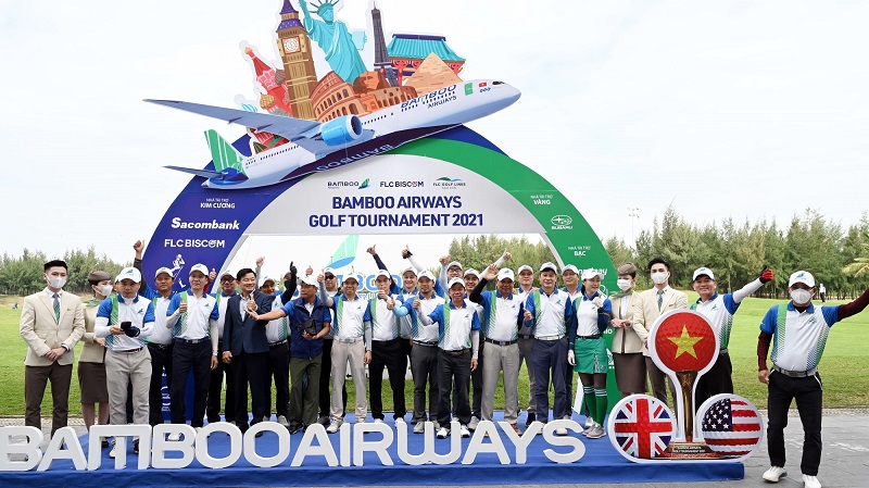 Chính thức khởi tranh giải Bamboo Airways Golf Tournament 2021 - Flight to the Top