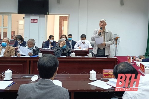Lấy ý kiến góp ý vào Dự thảo thông báo của Ủy ban MTTQ tại Kỳ họp thứ 4, HĐND tỉnh khóa XVIII