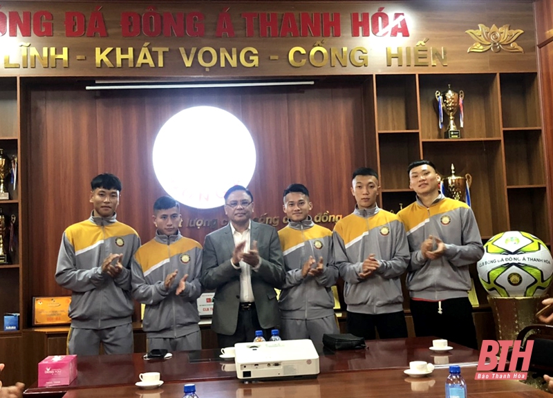 U21 Đông Á Thanh Hóa xuất quân tham dự Giải Vô địch bóng đá U21 quốc gia
