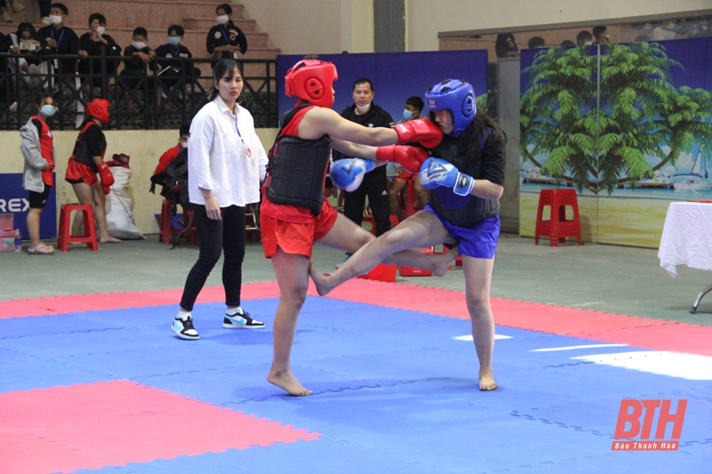 Hơn 200 vận động viên tranh tài tại Giải võ thuật cổ truyền Đại hội TDTT tỉnh Thanh Hóa lần thứ IX