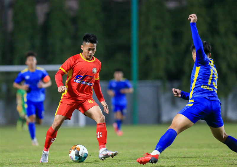 U21 Thanh Hóa thắng ấn tượng trận đầu vòng loại giải vô địch bóng đá U21 quốc gia 2021