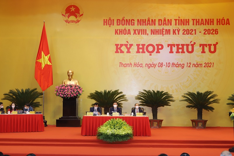 Khai mạc trọng thể Kỳ họp thứ tư, HĐND tỉnh Thanh Hóa khóa XVIII