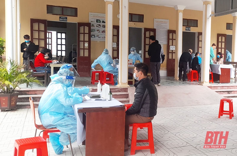 Nâng cấp độ phòng chống dịch lên cấp độ 4 đối với 4 xã của huyện Hậu Lộc