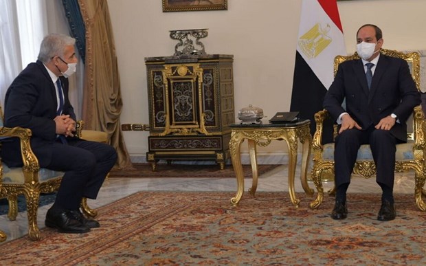 Ngoại trưởng Israel và Tổng thống Ai Cập thảo luận an ninh khu vực