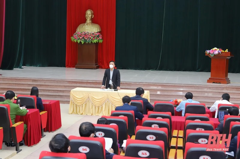 Tập trung xử lý có hiệu quả các ổ dịch phức tạp tại huyện Yên Định, Vĩnh Lộc, Thiệu Hóa