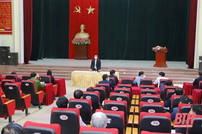Tập trung xử lý có hiệu quả các ổ dịch phức tạp tại huyện Yên Định, Vĩnh Lộc, Thiệu Hóa