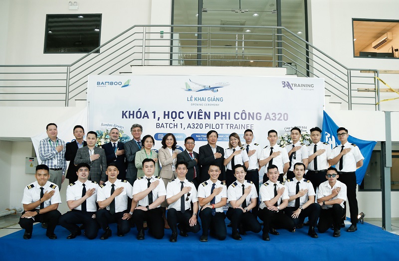Tự chủ nguồn phi công, Bamboo Airways khai giảng khóa học viên A320 đầu tiên
