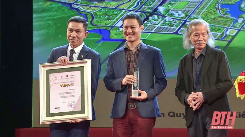 Đồ án Quy hoạch xây dựng vùng huyện Hà Trung giành giải đồng Giải thưởng quy hoạch đô thị quốc gia lần thứ 2