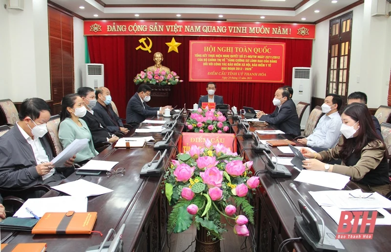 Tiếp tục tăng cường công tác lãnh đạo, chỉ đạo thực hiện chính sách bảo hiểm xã hội, bảo hiểm y tế theo tinh thần các nghị quyết của Trung ương