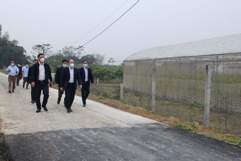 Xuân Hòa đủ điểu kiện đề nghị công nhận xã Nông thôn mới kiểu mẫu