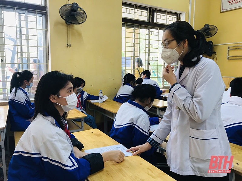 TP Thanh Hóa: Ngày đầu tổ chức tiêm vắc xin phòng COVID-19 cho trẻ từ 12 đến 15 tuổi