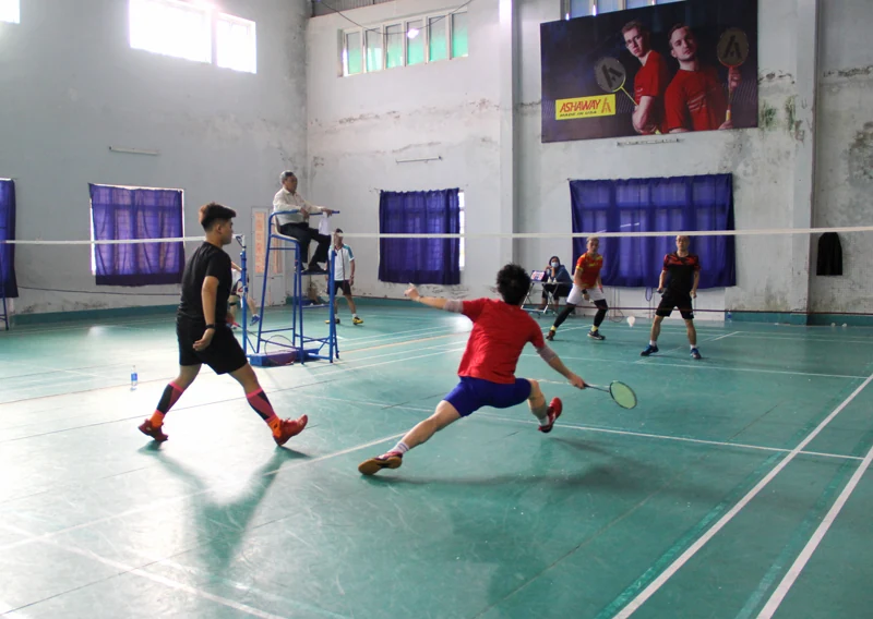 Sôi nổi Giải cầu lông các nhóm tuổi tỉnh Thanh Hóa 2021