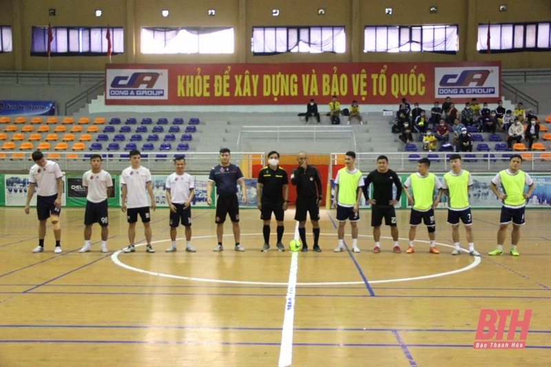 8 đội bóng tranh tài tại Giải bóng đá futsal tỉnh Thanh Hóa – Cup Delta 2021