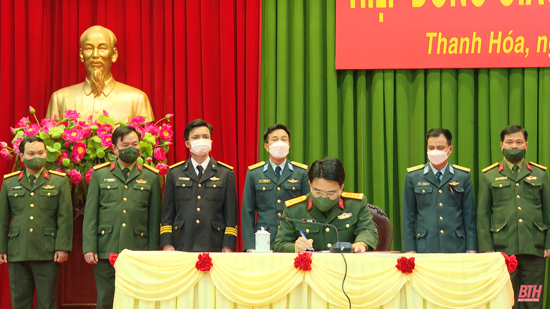 Bộ CHQS tỉnh hiệp đồng giao nhận quân năm 2022