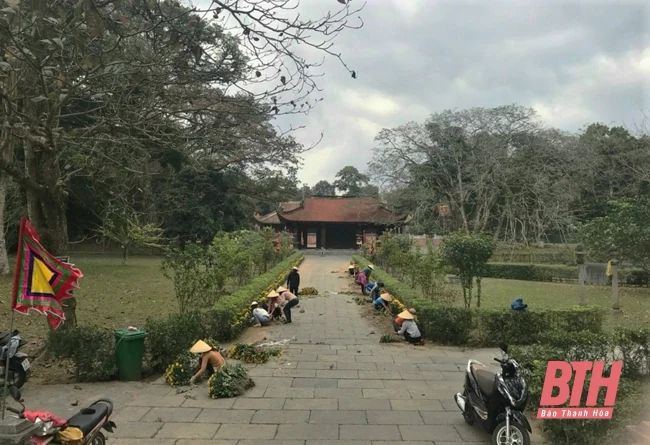 Quan tâm bảo vệ môi trường tại Khu Di tích lịch sử quốc gia đặc biệt Lam Kinh