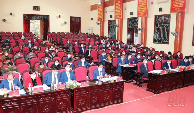 Huyện Hà Trung có 24/25 chỉ tiêu hoàn thành và hoàn thành vượt kế hoạch năm 2021
