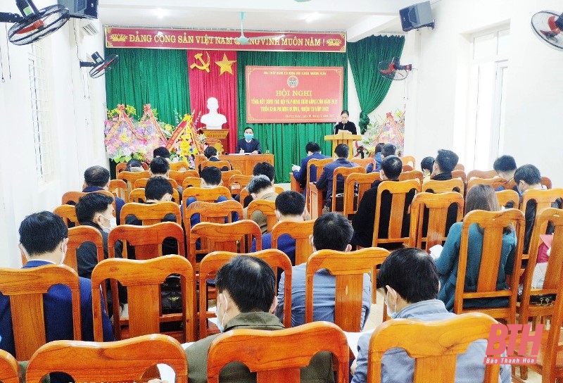 Hội Nông dân huyện Thường Xuân tổng kết hoạt động Hội năm 2021, triển khai nhiệm vụ 2022