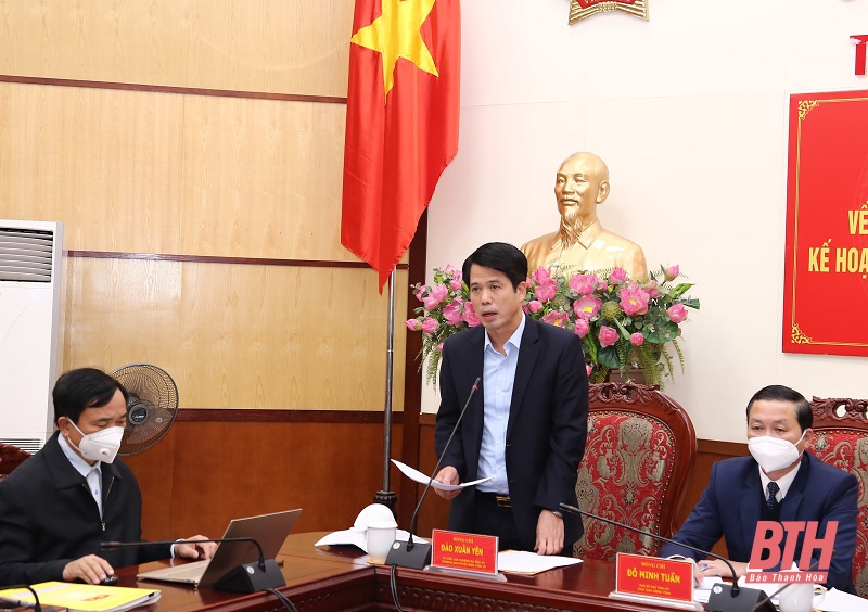 UBND tỉnh Thanh Hóa họp báo thường kỳ quý IV năm 2021