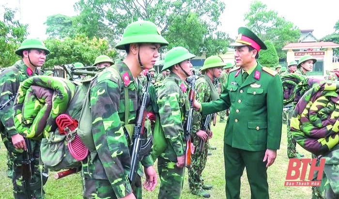 Xây dựng lực lượng vũ trang Thanh Hóa chính quy, tinh nhuệ, đáp ứng yêu cầu, nhiệm vụ trong tình hình mới