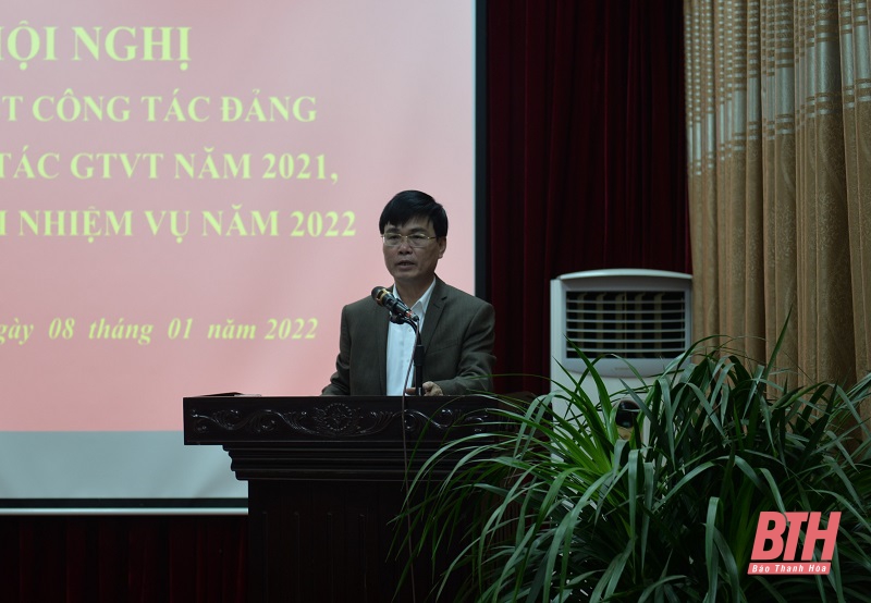 Sở Giao thông - Vận tải Thanh Hoá triển khai nhiệm vụ năm 2022