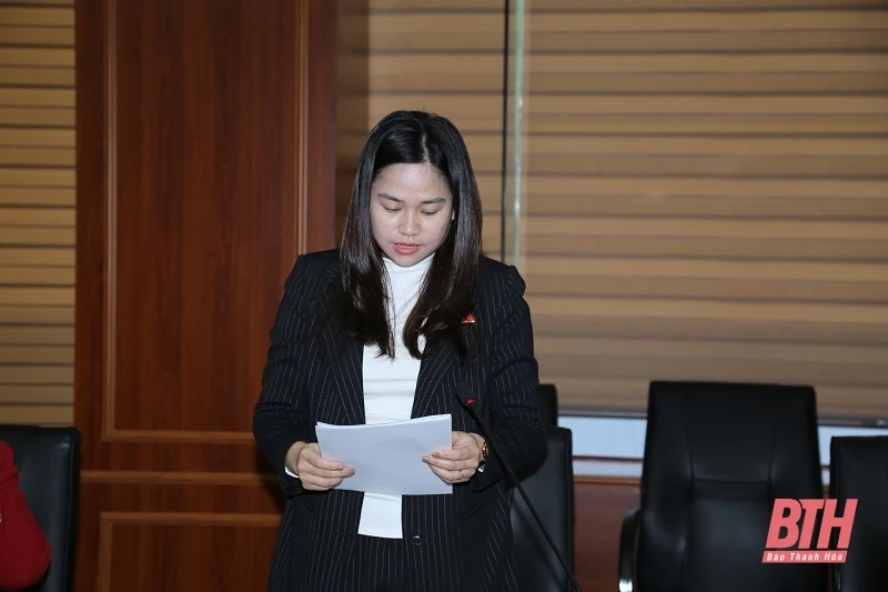 Đoàn ĐBQH tỉnh Thanh Hóa thảo luận các dự án luật và chủ trương đầu tư Dự án xây dựng công trình đường bộ cao tốc Bắc - Nam phía Đông giai đoạn 2021-2025