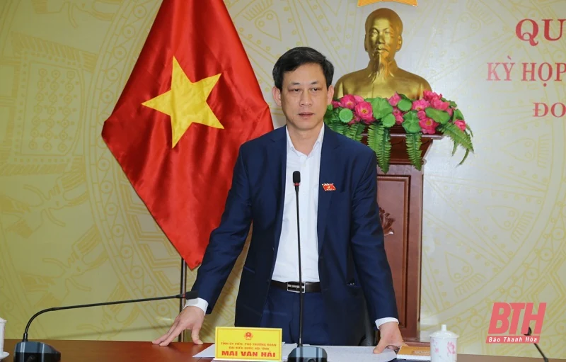 Đoàn ĐBQH tỉnh Thanh Hóa thảo luận các dự án luật và chủ trương đầu tư Dự án xây dựng công trình đường bộ cao tốc Bắc - Nam phía Đông giai đoạn 2021-2025
