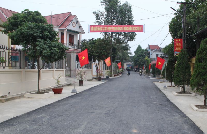Phát huy vai trò của hệ thống chính trị trong xây dựng nông thôn mới kiểu mẫu ở xã Xuân Hòa