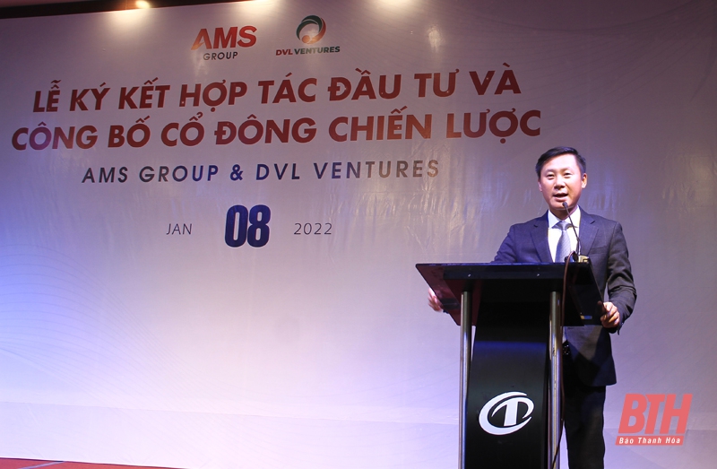 AMS Group và DVL Ventures ký kết thỏa thuận hợp tác chiến lược