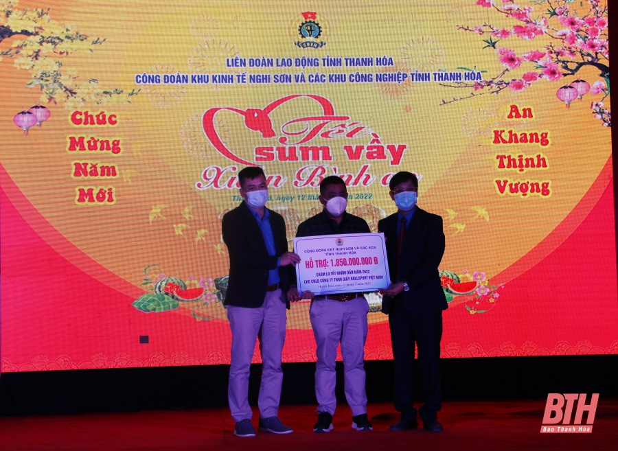 “Tết sum vầy - Xuân bình an” năm 2022 cho người lao động Khu kinh tế Nghi Sơn và các khu công nghiệp tỉnh Thanh Hóa