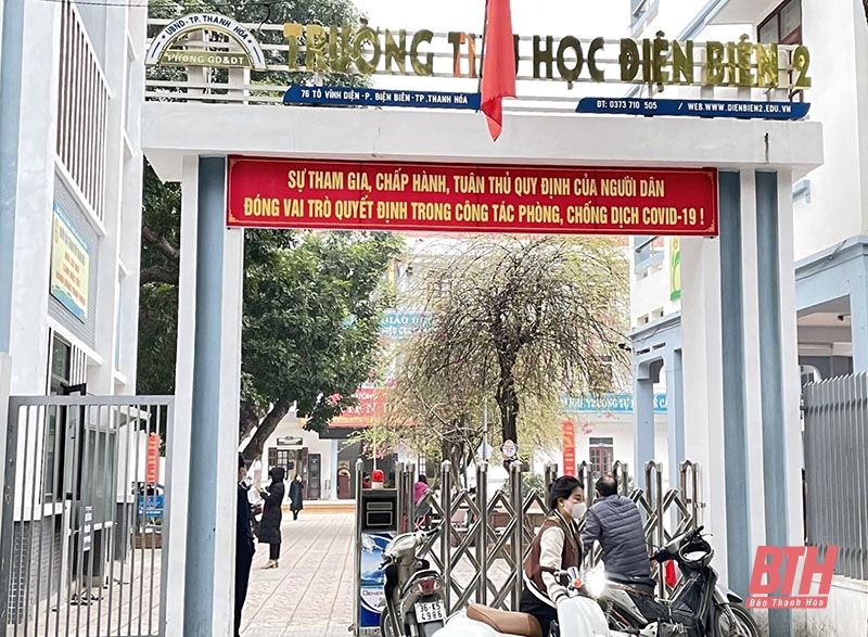 Tăng cường các biện pháp phòng chống dịch tại các trường, chợ, siêu thị trên địa bàn TP Thanh Hoá