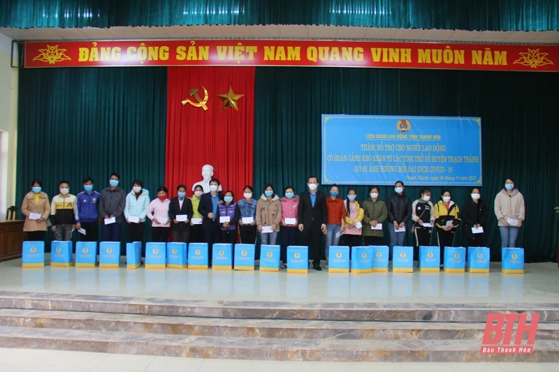 Công đoàn hỗ trợ kết nối, tạo việc làm cho người lao động trở về từ vùng dịch