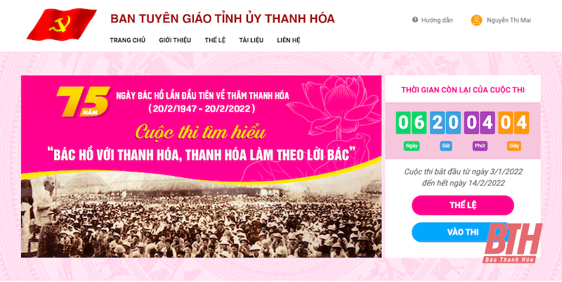 Gần 130.000 người tham gia tuần thứ nhất Cuộc thi “Tìm hiểu Bác Hồ với Thanh Hoá - Thanh Hoá làm theo lời Bác”