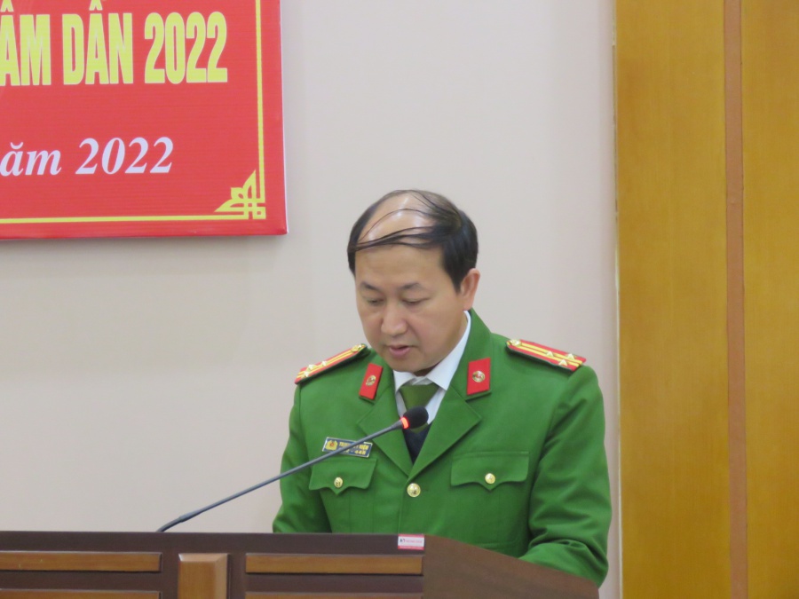 Thọ Xuân bảo đảm an ninh - trật tự Tết Nguyên đán Nhâm Dần 2022