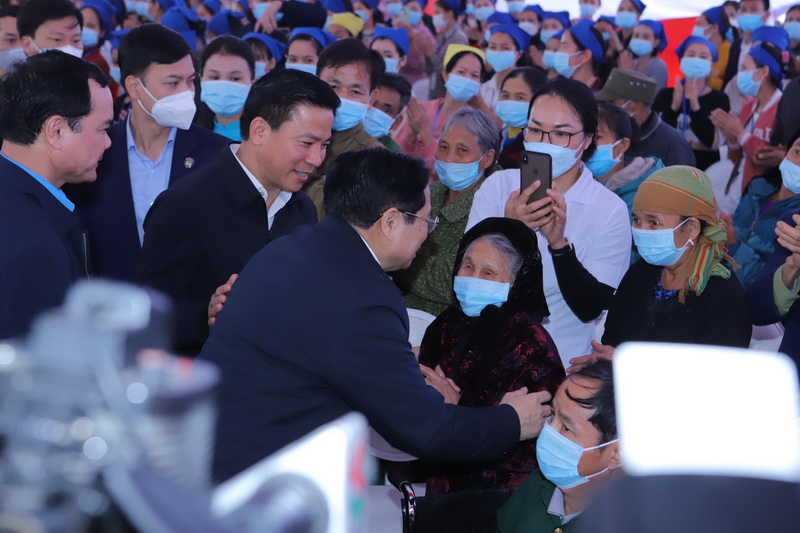 Hình ảnh Thủ tướng Chính phủ Phạm Minh Chính thăm, làm việc và chúc tết tại Thanh Hóa