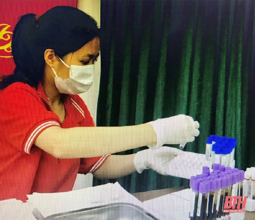 Năm 2022, ngành y tế phấn đấu huy động khoảng 1.600 đơn vị máu của cán bộ y tế thuộc các đơn vị tuyến tỉnh và trong khu vực TP Thanh Hoá