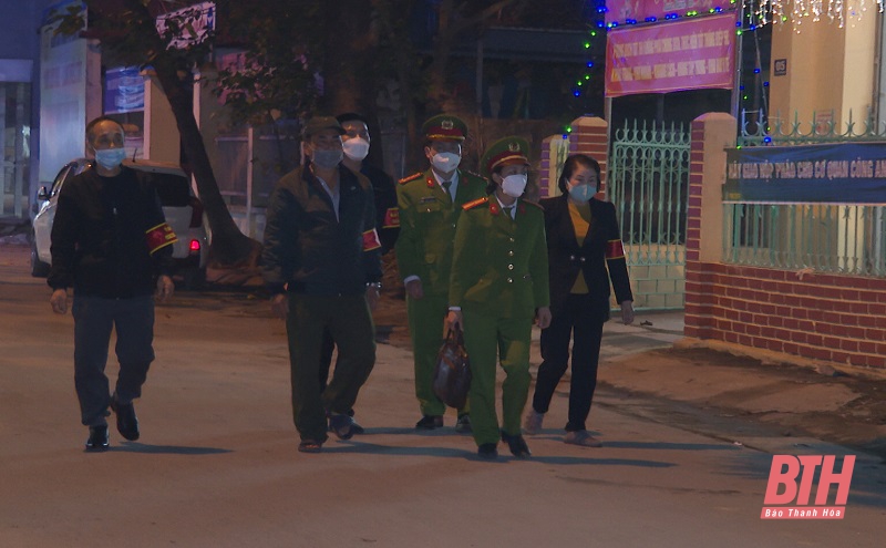 Thanh Hoá: An ninh trật tự được bảo đảm trong những ngày Tết Nhâm Dần