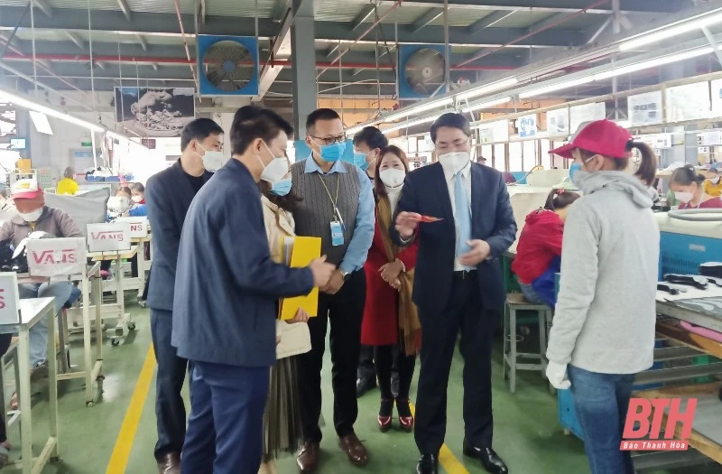 Huyện Yên Định phát động Tết trồng cây và kiểm tra sản xuất, phòng chống dịch đầu xuân