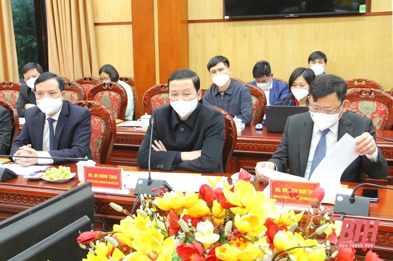 Đoàn công tác của các nhà đầu tư Ấn Độ khảo sát, tìm hiểu đầu tư Dự án Khu công nghiệp Dược phẩm tại tỉnh Thanh Hóa